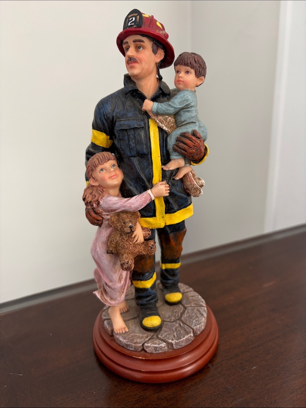 Vanmark HERO II “Red Hats of Courage” resin figurine. Circa 1998